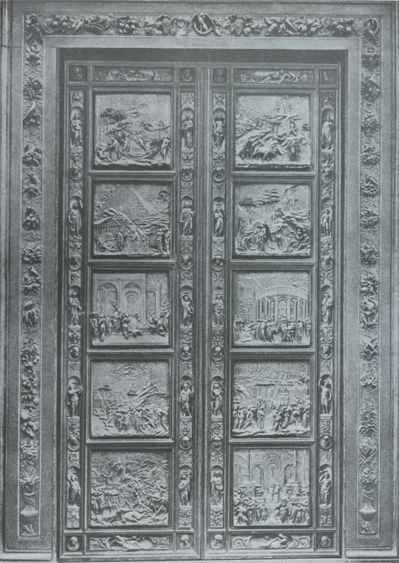 Лоренцо Гиберти. «Райские врата» флорентийского баптистерия. 1425—1452.