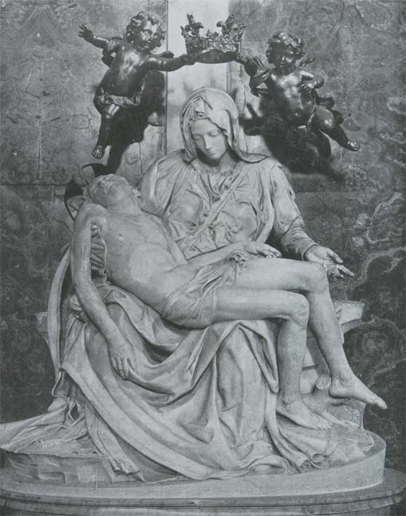 Микеланджело. Пиета. 1498—1499. Рим, собор св. Петра.