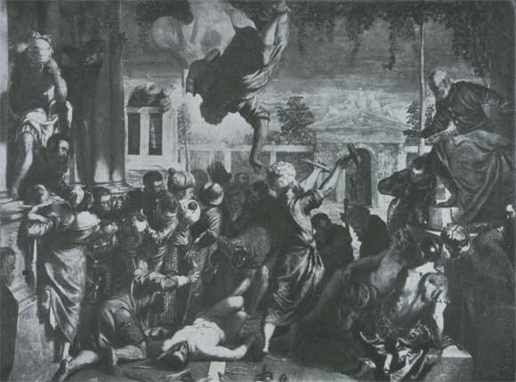 Тинторетто. Чудо св. Марка. 1548. Венеция, Академия.