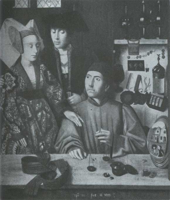 Петрус Кристус. Св. Элигий. 1499. Нью-Йорк. Собр. Ф. Леманн.