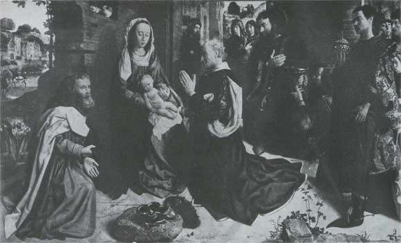 Гуго ван дер Гус. Поклонение волхвов. Ок. 1470—1472. Берлин, Далем.
