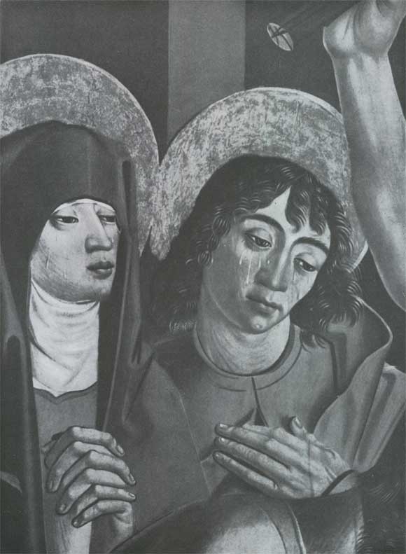 Мастер Литомержицкого алтаря. Фрагмент композиции «Несение креста» из Литомержицкого алтаря. Ок. 1500. Литомержицкий музей.