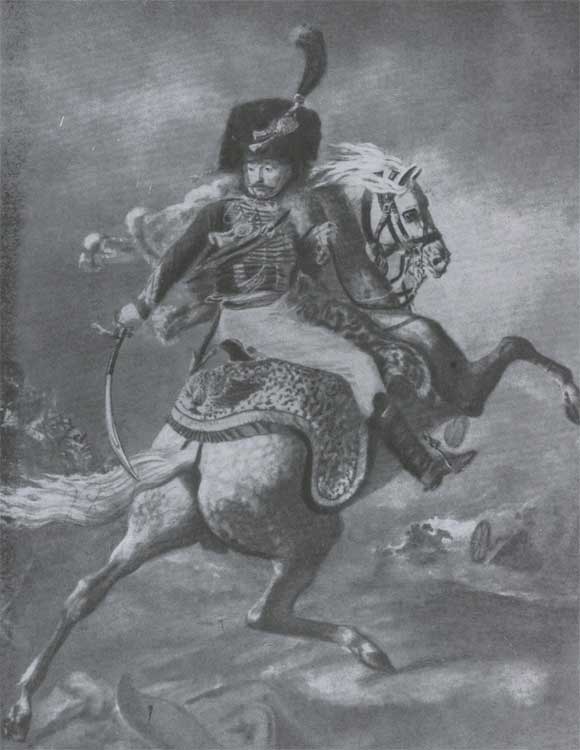 Т. Жерико. Офицер конных егерей. 1812. Париж, Лувр.