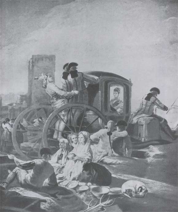 Ф. Гойя. Рынок горшечника. 1778. Мадрид, Прадо.