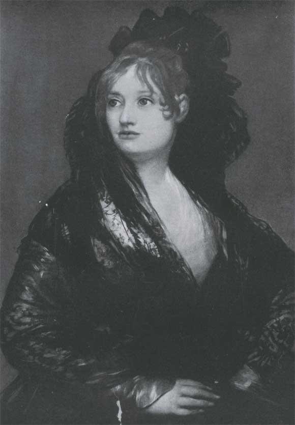 Ф. Гойя. Портрет Изабель Кобос де Порсель. 1806. Лондон, Национальная галерея.