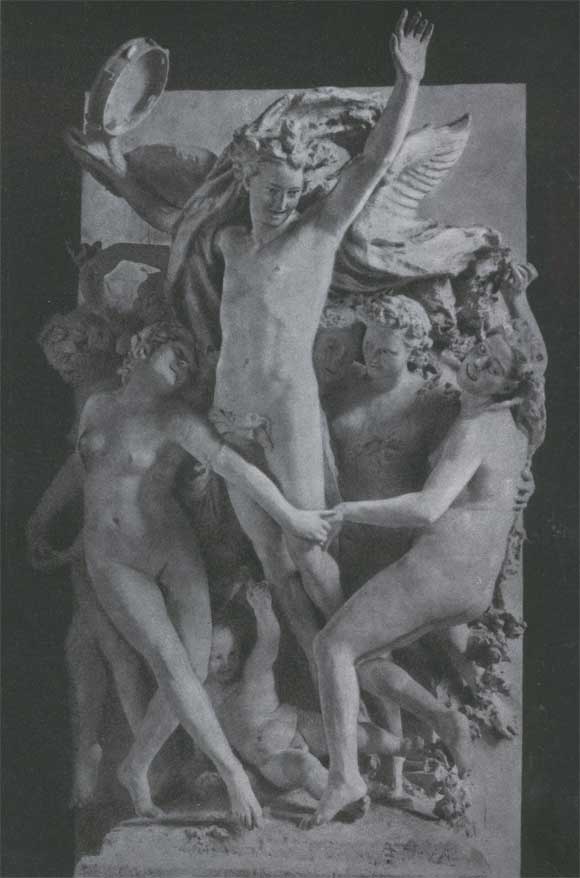 Ж.-Б. Карпо. Танец. 1869. Гипсовая модель. Париж, Лувр.
