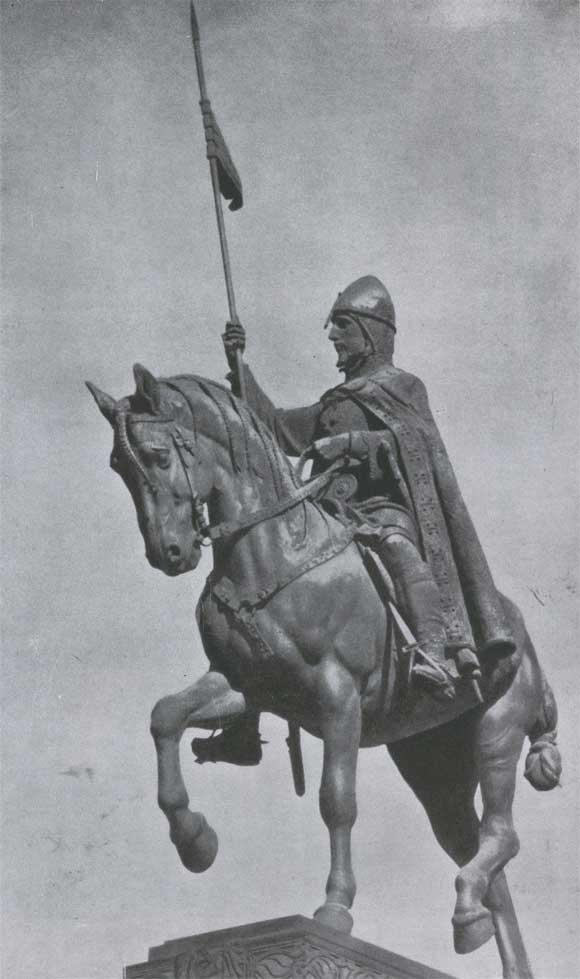 И.-В. Мыслбек. Памятник королю Вацлаву. 1888—1912. Прага.