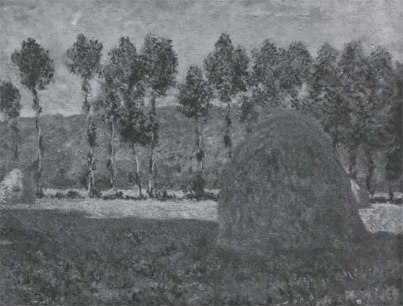 К. Моне. Стог сена. 1886. Москва, ГМИИ.