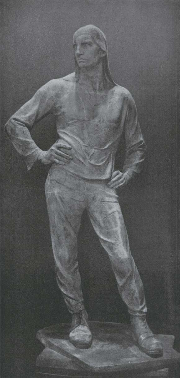 К. Менье. Антверпенский грузчик. 1905. Брюссель, Музей Менье.
